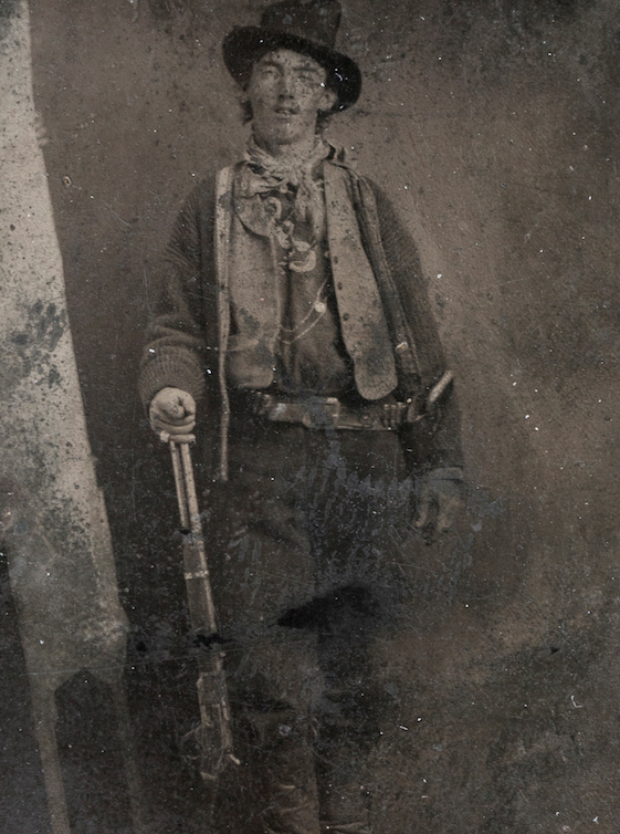The Original Billy the Kid tintype photograph 1879-90. (Photo Credit: public domain)