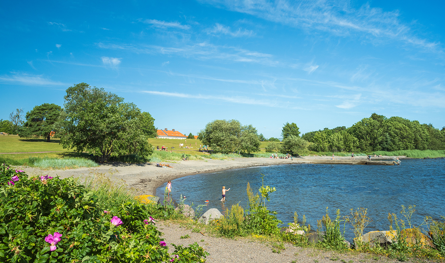 Det er herlige omgivelser rundt museet. Foto: Ana Gonçalves/Preus museum